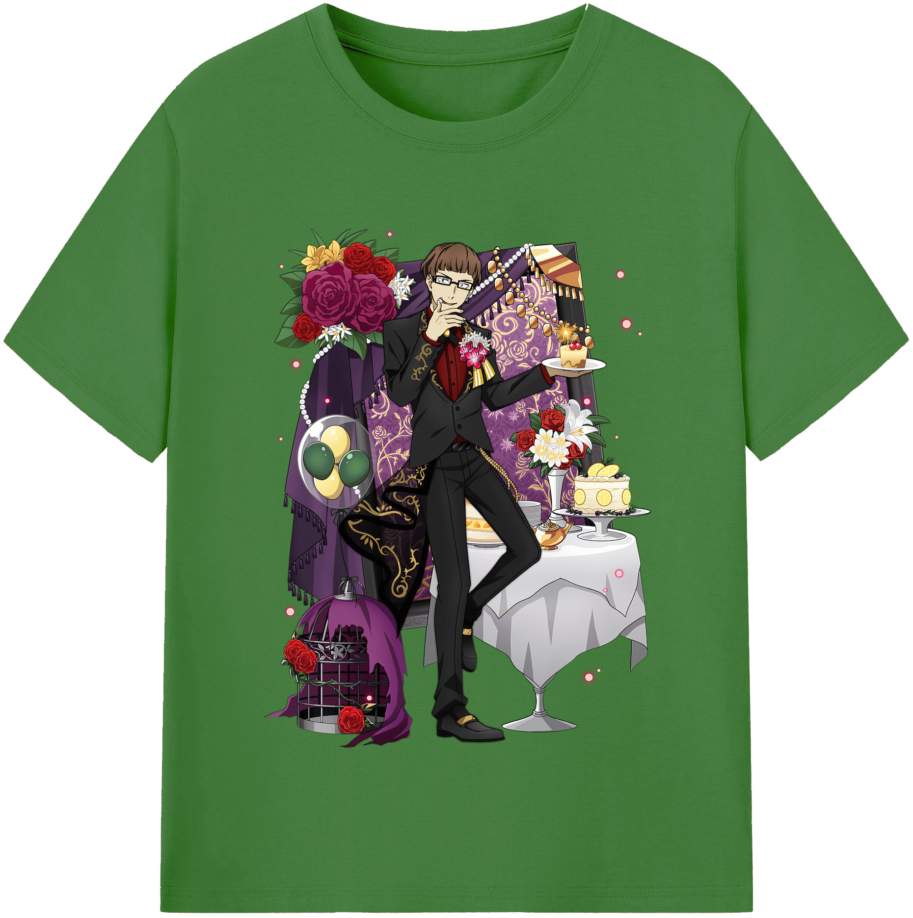 （画像用） 文豪ストレイドッグス Bungo Stray Dogs レディースカジュアルプリントTシャツ（綿100％）